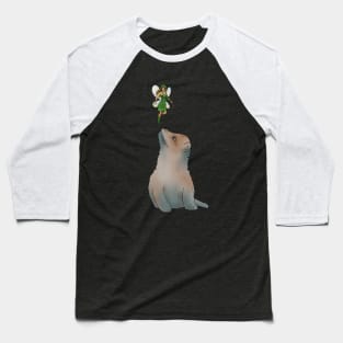 Fuchs und Elfe Baseball T-Shirt